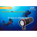 ¡Luz única del vídeo del salto! Leds UV cree multifunción luz de fotografía submarina, luz de buceo de vídeo
